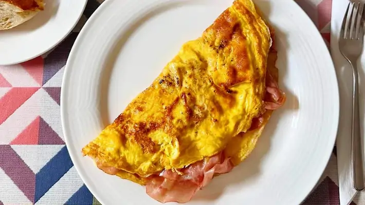 Omelette al Prosciutto
