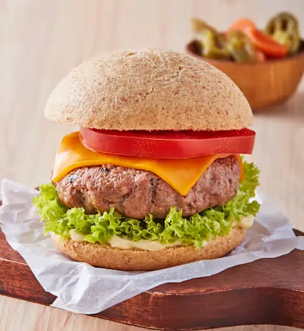 Burger Keto con Pane