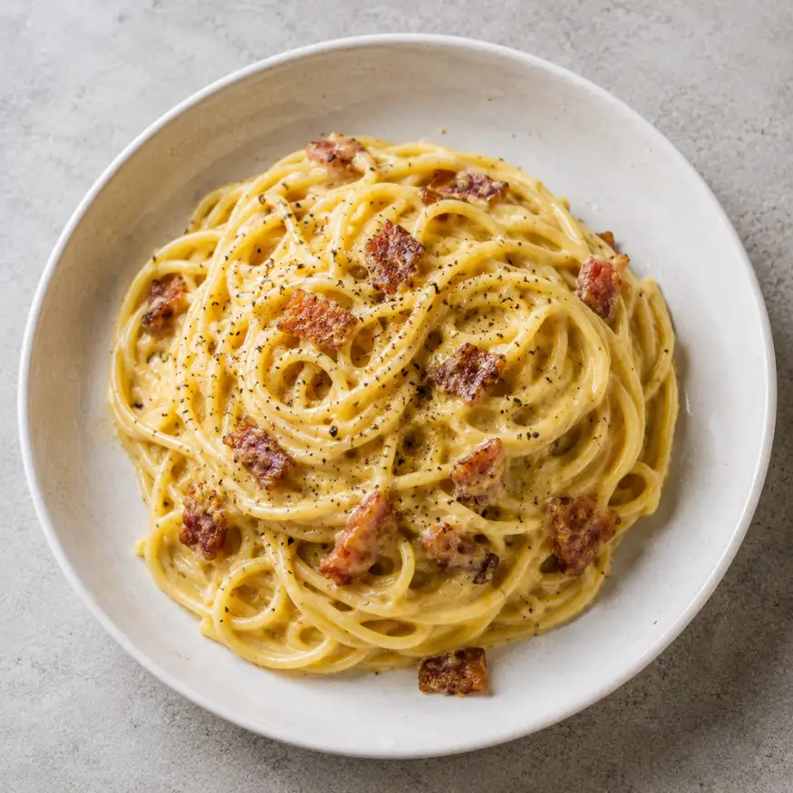 Espagueti a la Carbonara