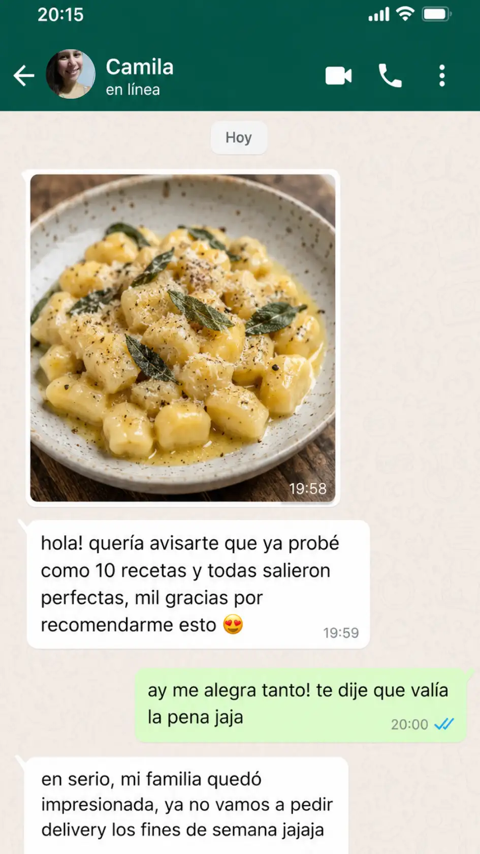 Testimonio de clienta