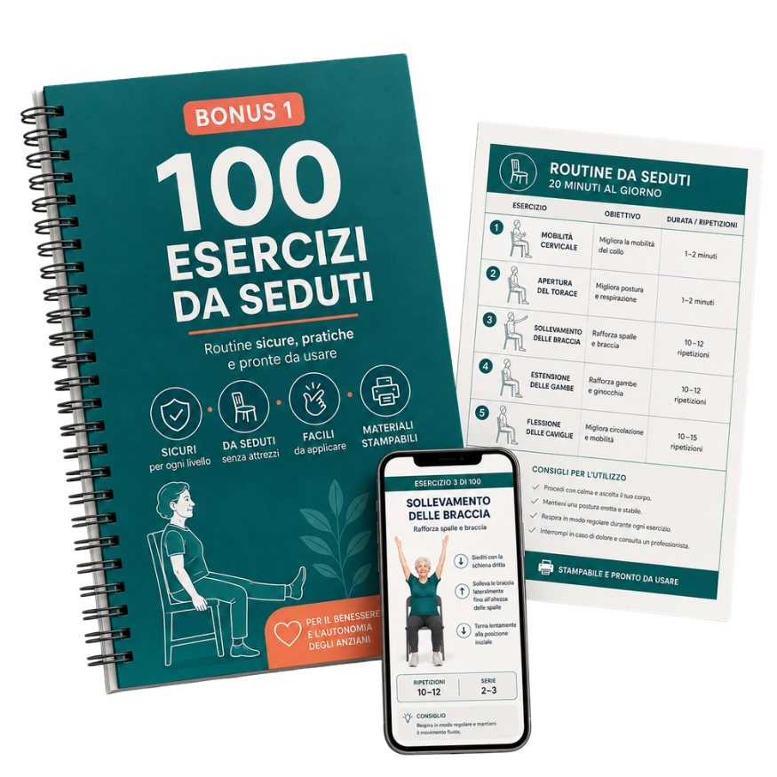 100 Esercizi da Seduti