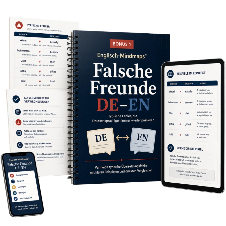 Bonus 1 — Falsche Freunde DE-EN