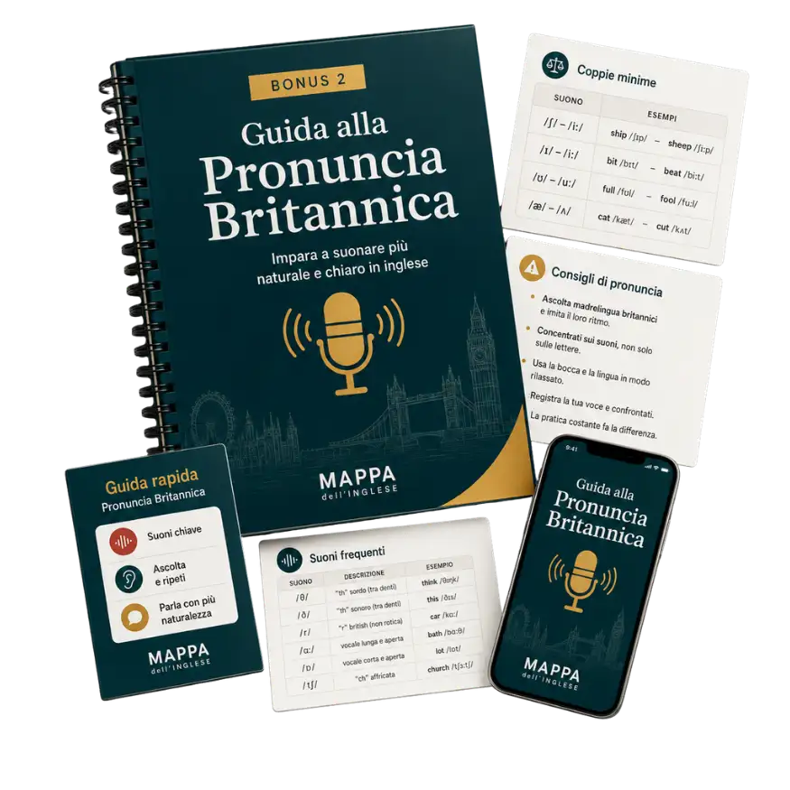 Bonus 2 — Guida alla Pronuncia Britannica