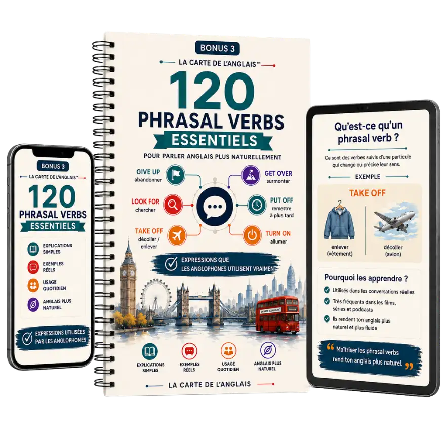 Bonus 3 — 120 Phrasal Verbs Essentiels