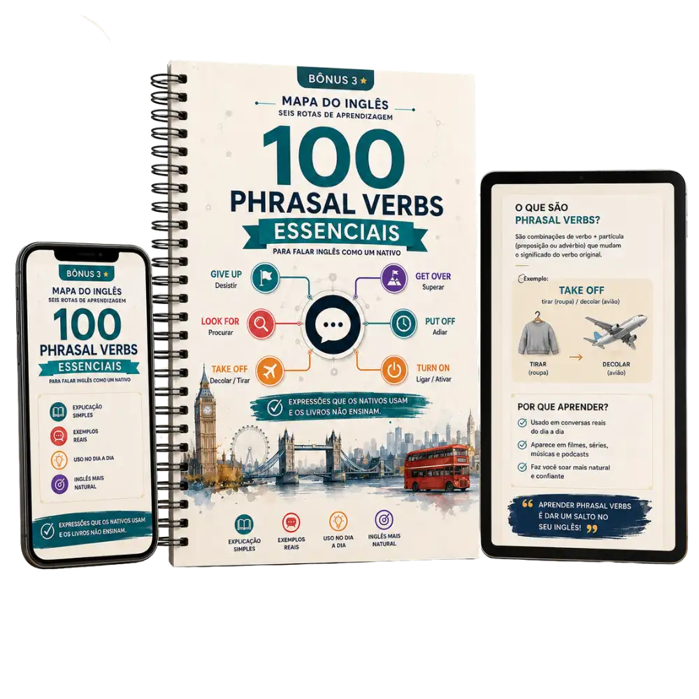 Bónus 3 — 100 Phrasal Verbs Essenciais