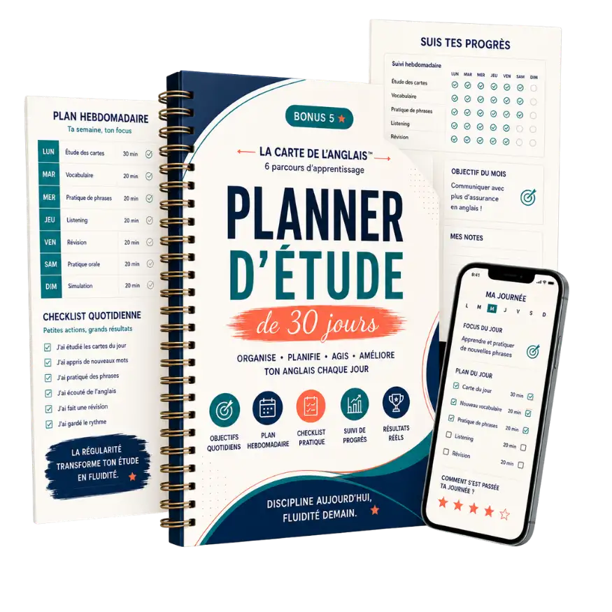 Bonus 5 — Planner d'Étude de 30 Jours