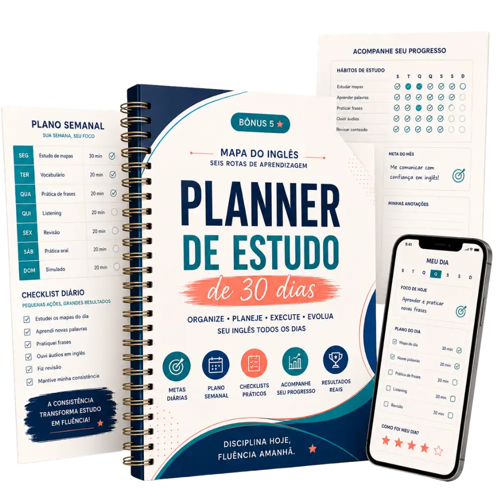 Bónus 5 — Planner de Estudo de 30 Dias
