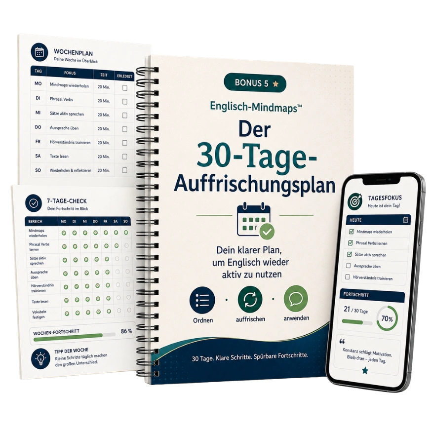 Bonus 5 — Der 30-Tage-Auffrischungsplan