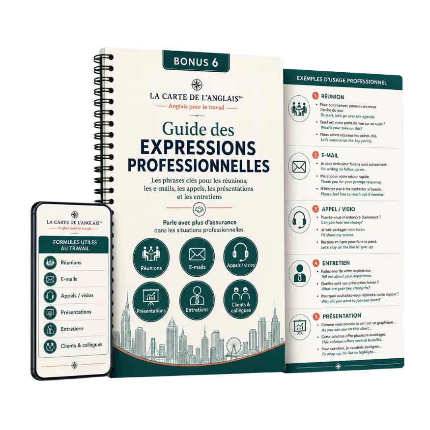 Bonus 6 — Guide des Expressions Professionnelles