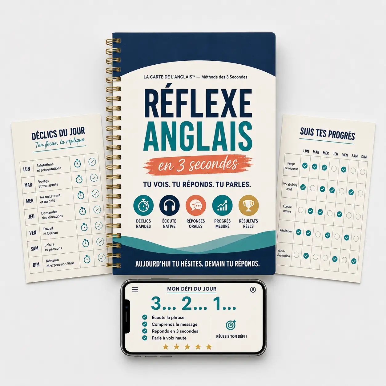 Réflexe Anglais — Méthode des 3 Secondes