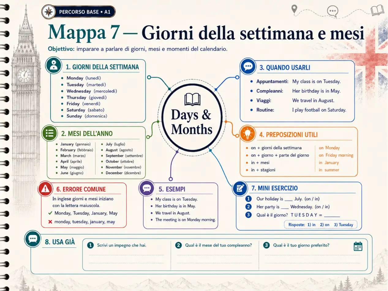 Esempio di mappa mentale