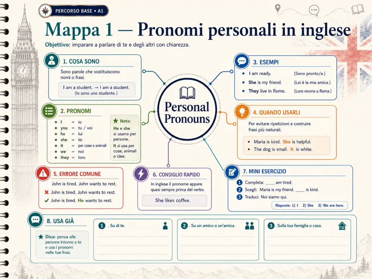 Esempio di mappa mentale