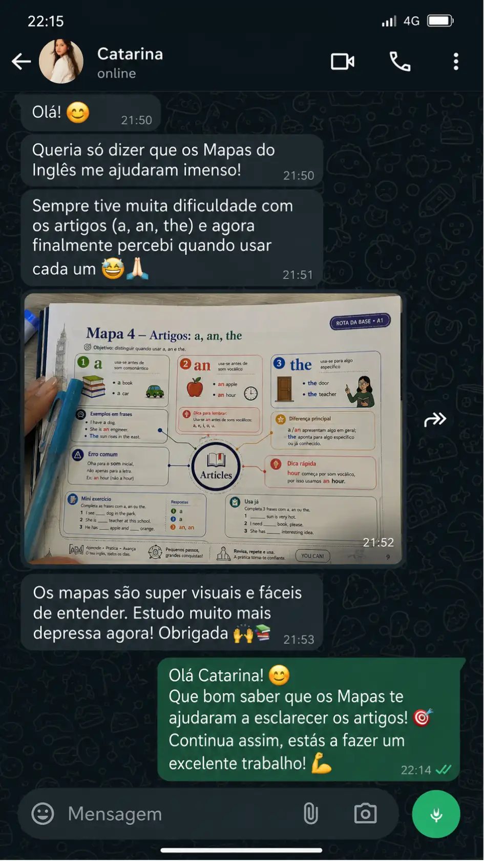 Depoimento de Tiago