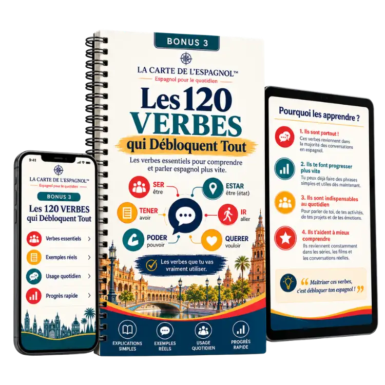 Bonus 3 — Les 120 Verbes qui Débloquent Tout