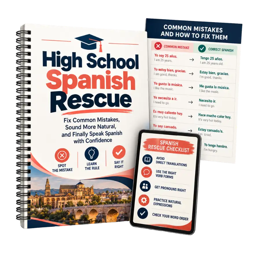Bonus 1 — High School Spanish Rescue