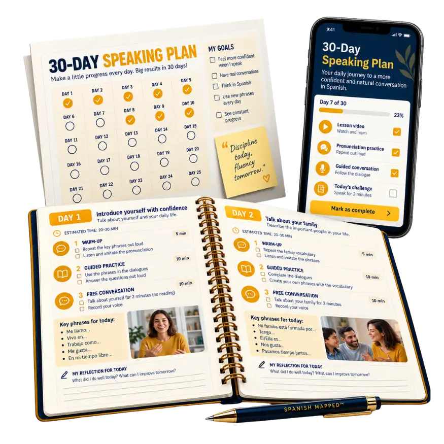 Bonus 5 — 30-Day Speaking Plan